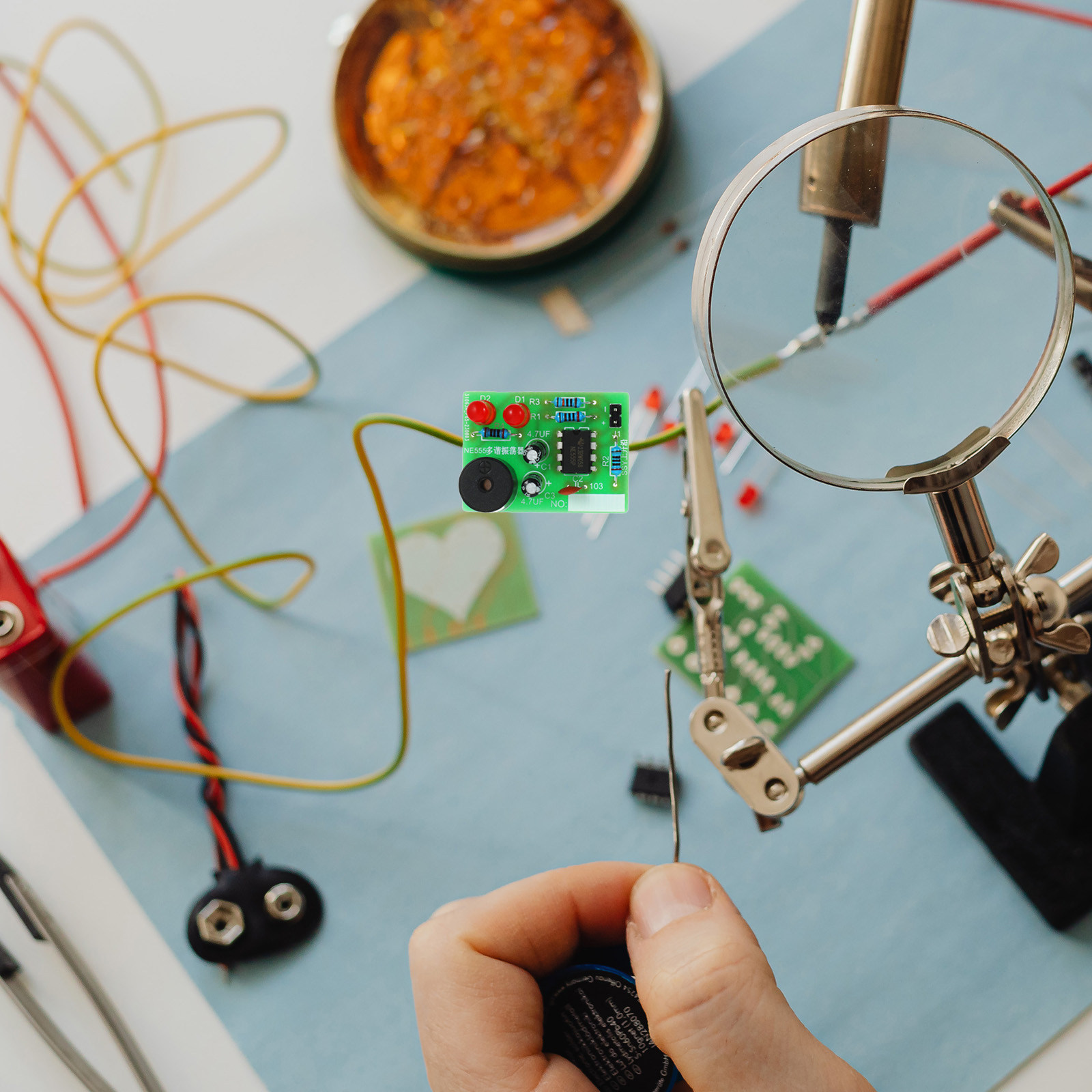 Diy Electronics Projects For Beginners - 5세트 납땜 훈련 키트 용접 연습