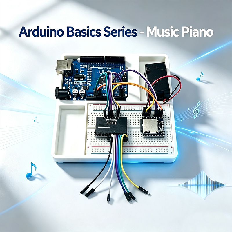 Diy Electronics Projects For Beginners - 아두이노 기초 시리즈 음악 피아노 DIY