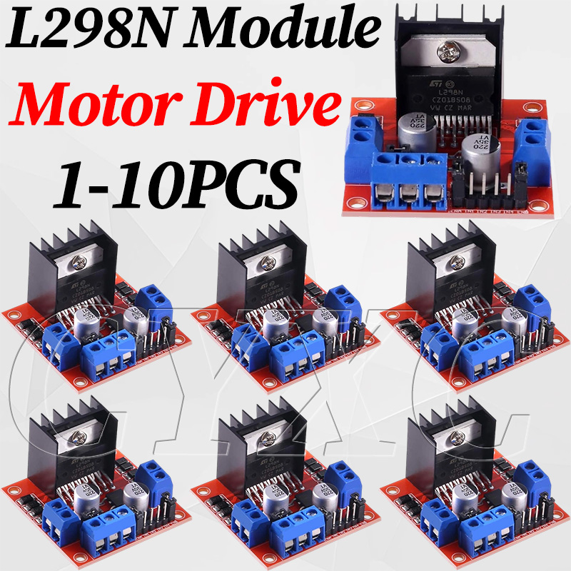 L298N Motor Driver - 1-10PCS L298N 스테퍼 모터 드라이버 컨트롤러