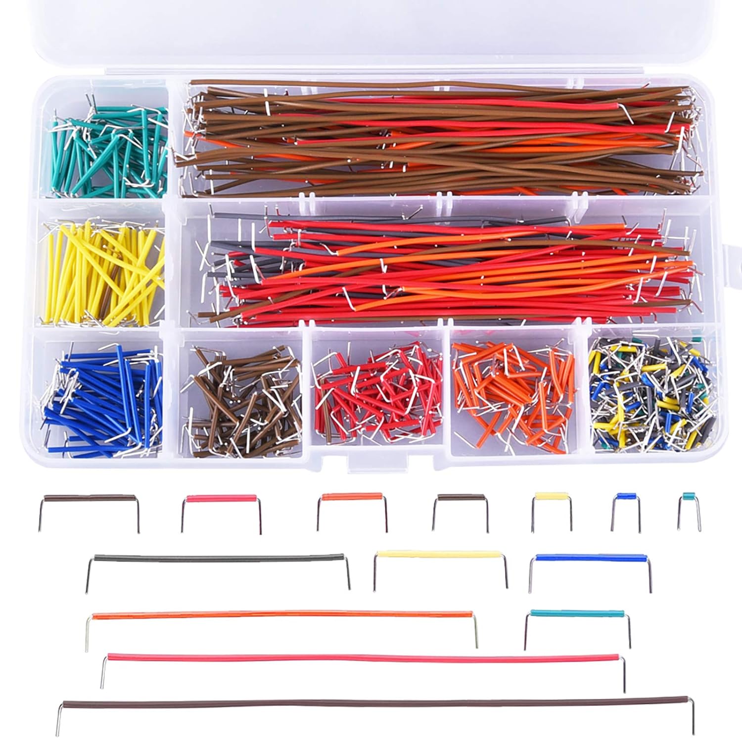 Diy Electronics Breadboard - 560 개 점퍼 와이어 키트, 14