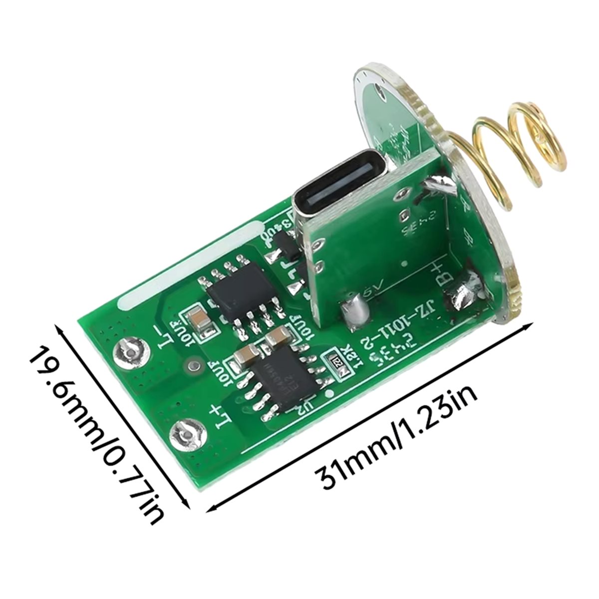 Diy Electronics Circuits - SWXF 2Pcs 3-4.2V 전기 토치 LED