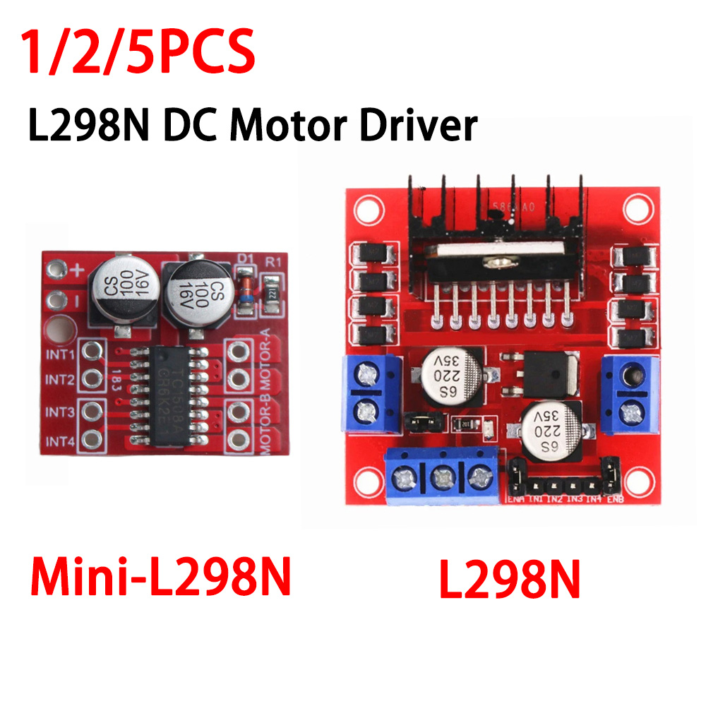 L298N Motor Driver - 1-5pcs L298N 드라이버 보드 모듈 스테퍼
