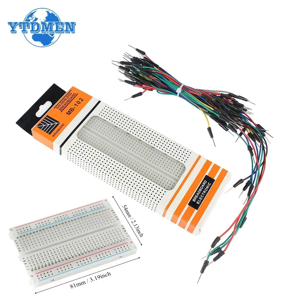 Diy Electronics Breadboard - MB-102 브레드보드 400 830 포인트 솔더리스