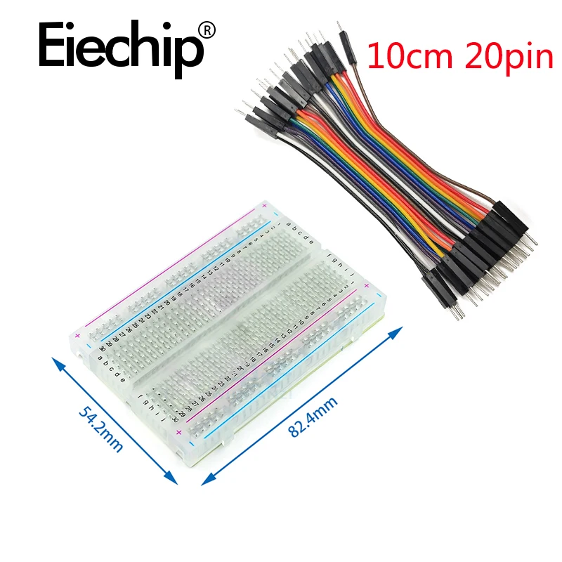 Diy Electronics Breadboard - 400 포인트 솔더리스 PCB 브레드 보드