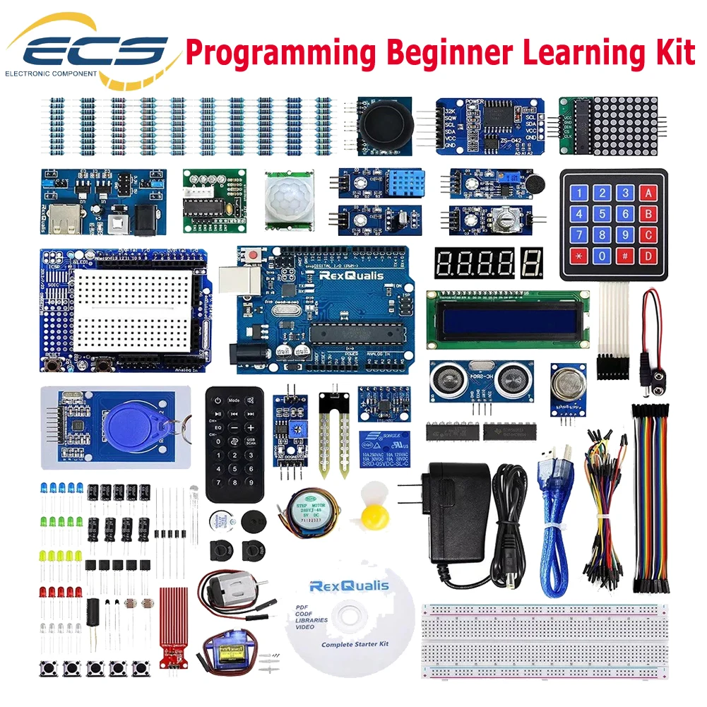 Diy Electronics Projects For Beginners - 아두이노 프로그래밍 프로젝트용 풀 버전 스타터