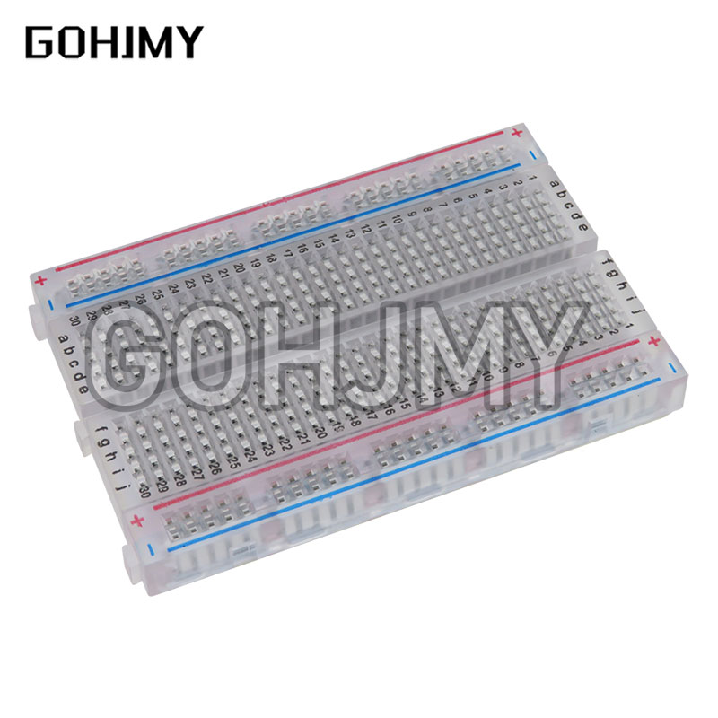 Diy Electronics Breadboard - 투명 미니 브레드 보드, 브레드 보드,
