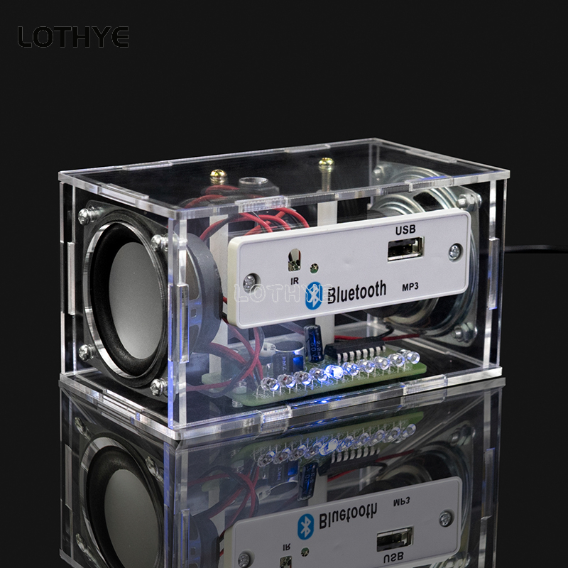 Diy Electronics Audio - 미니 듀얼 채널 블루투스 스피커 오디오