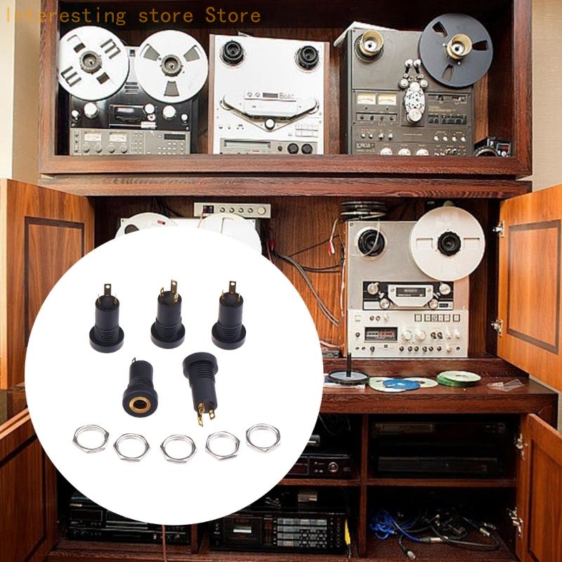 Diy Electronics Audio - 5Pcs 3.5Mm 뮤직 비디오 잭 소켓
