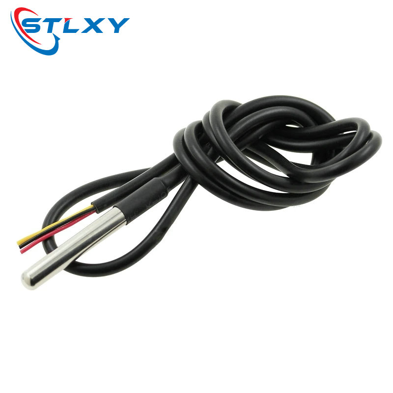 Ds18B20 Temperature Sensor - 5PcsDS1820 스테인레스 스틸 패키지 방수 DS18b20