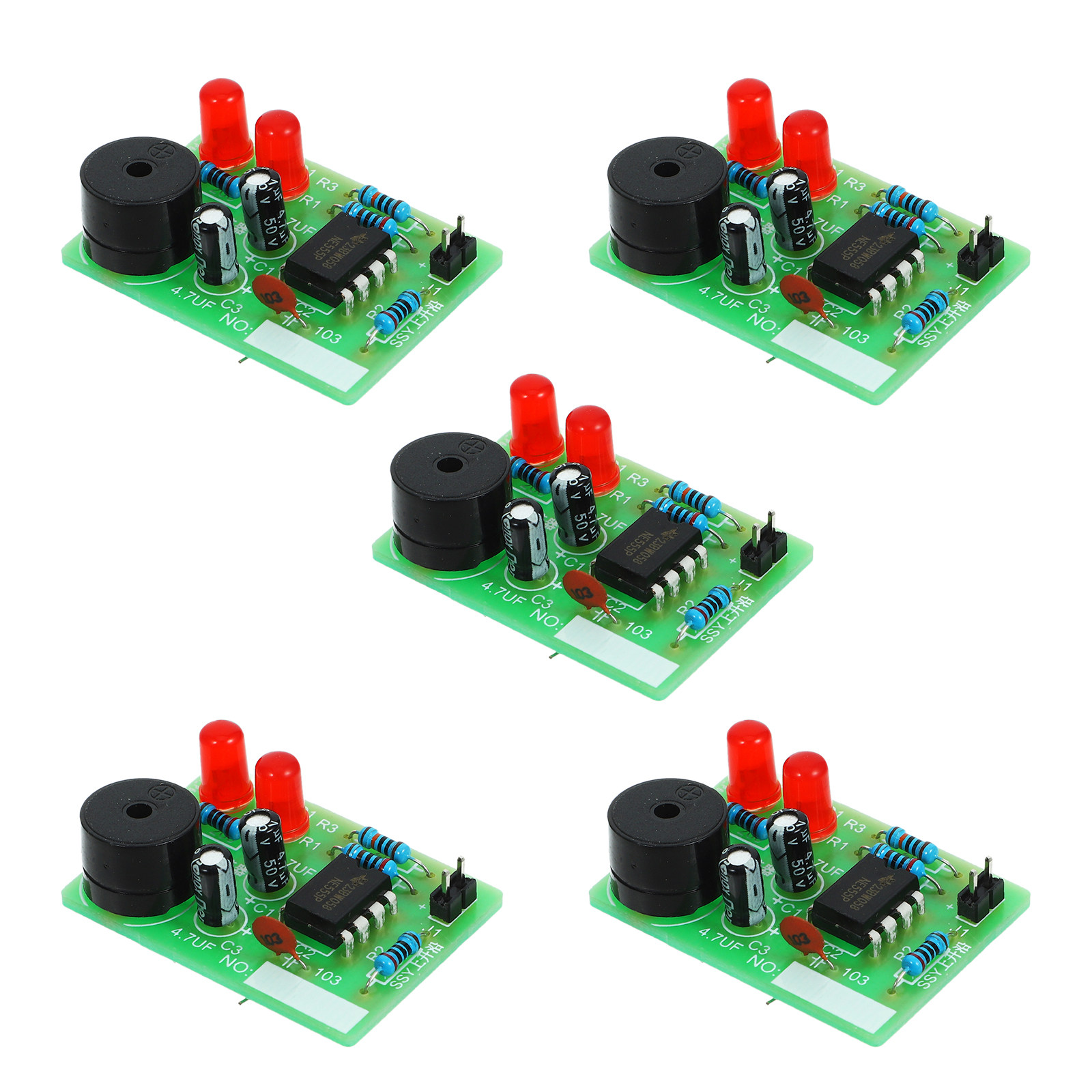 초보자를 위한 5세트 납땜 훈련 키트 회로 기판 용접  - Diy Electronics Projects For Beginners 리뷰 및 가격