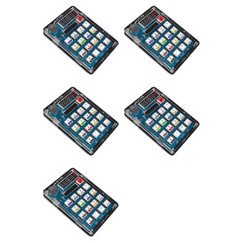 QWE-5X 계산기 DIY 키트 51 마이크로 컨트롤러 - Homemade Diy Electronics 리뷰 및 가격