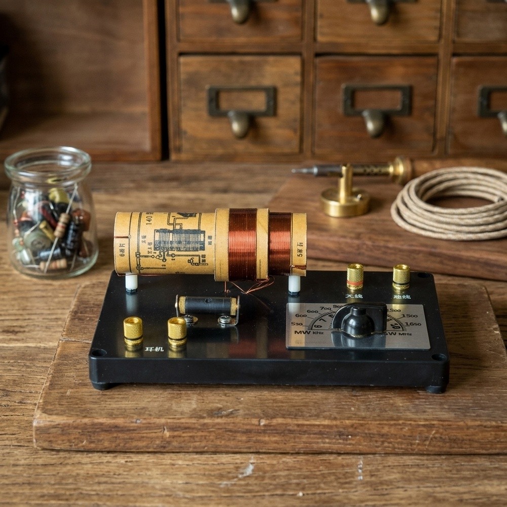 1세트 아날로그 수신기 DIY 키트, 크리스탈 감지기용 - Diy Electronics Projects For Beginners 리뷰 및 가격
