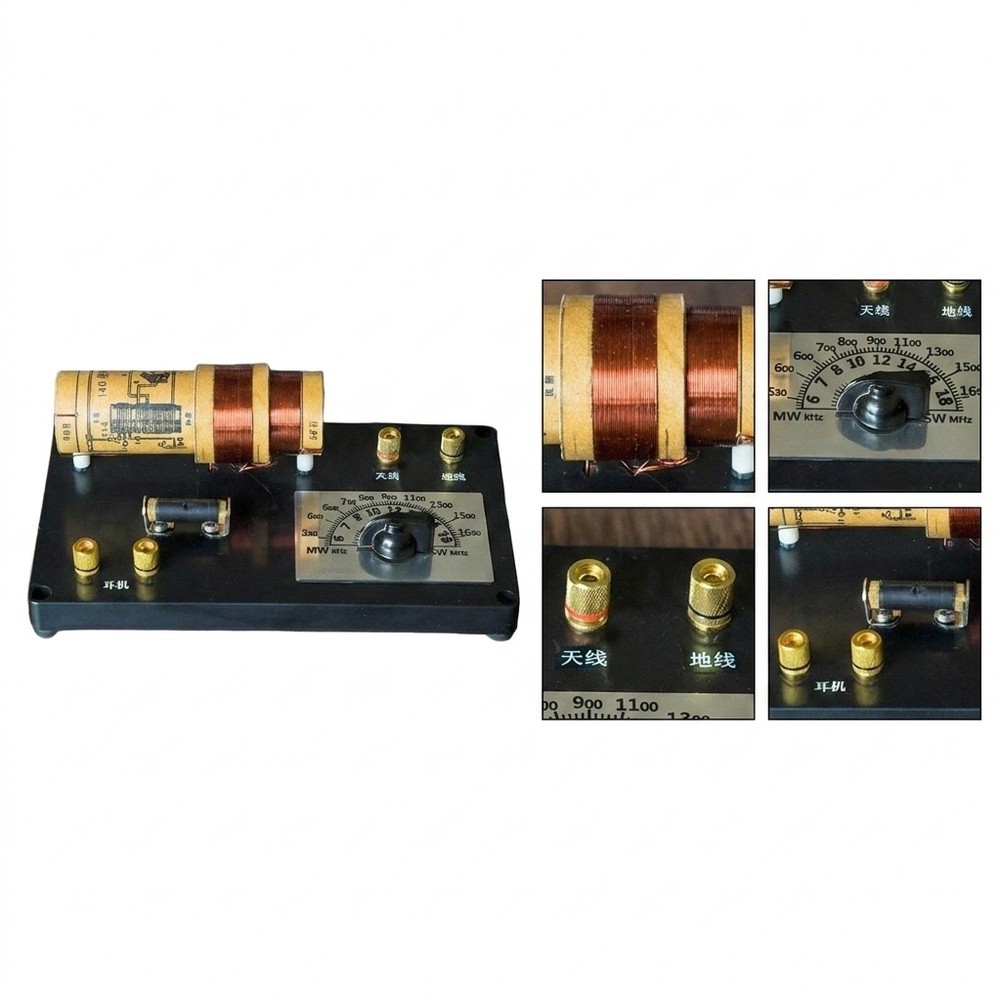 1세트 아날로그 수신기 DIY 키트, 크리스탈 감지기용 - Diy Electronics Projects For Beginners 리뷰 및 가격