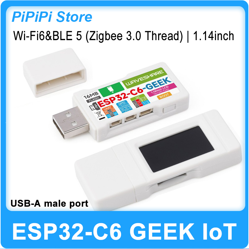 ESP32-C6 GEEK 개발 보드 1.14인치 LCD - Diy Electronics 리뷰 및 가격