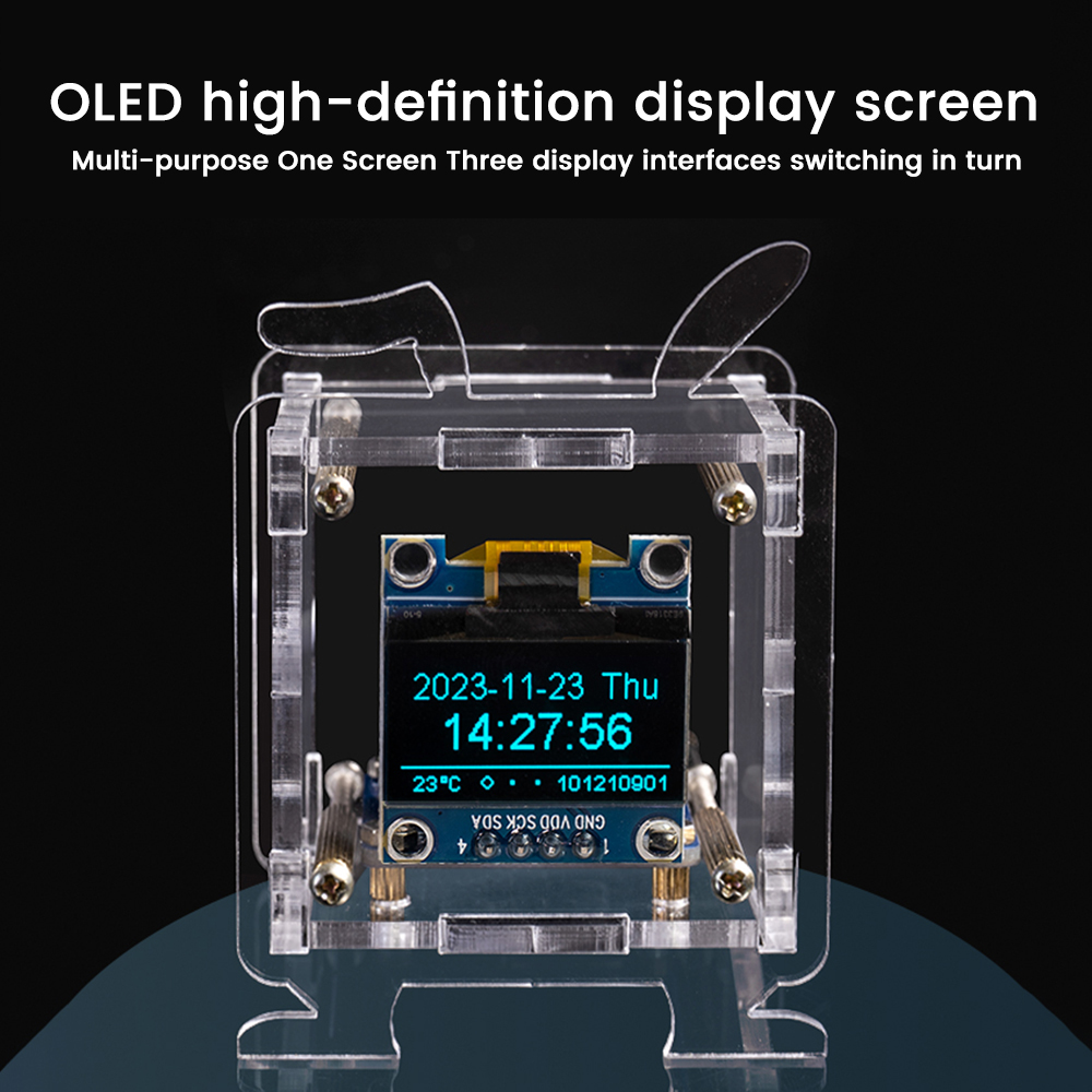 ESP8266 DIY 디지털 시계 키트 0.96인치 미 - Diy Soldering Station No Electronics 리뷰 및 가격