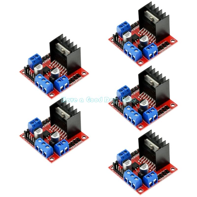 최대 46V의 고전압을 지원하는 462D 이중 모터 제 - L298N Motor Driver 리뷰 및 가격