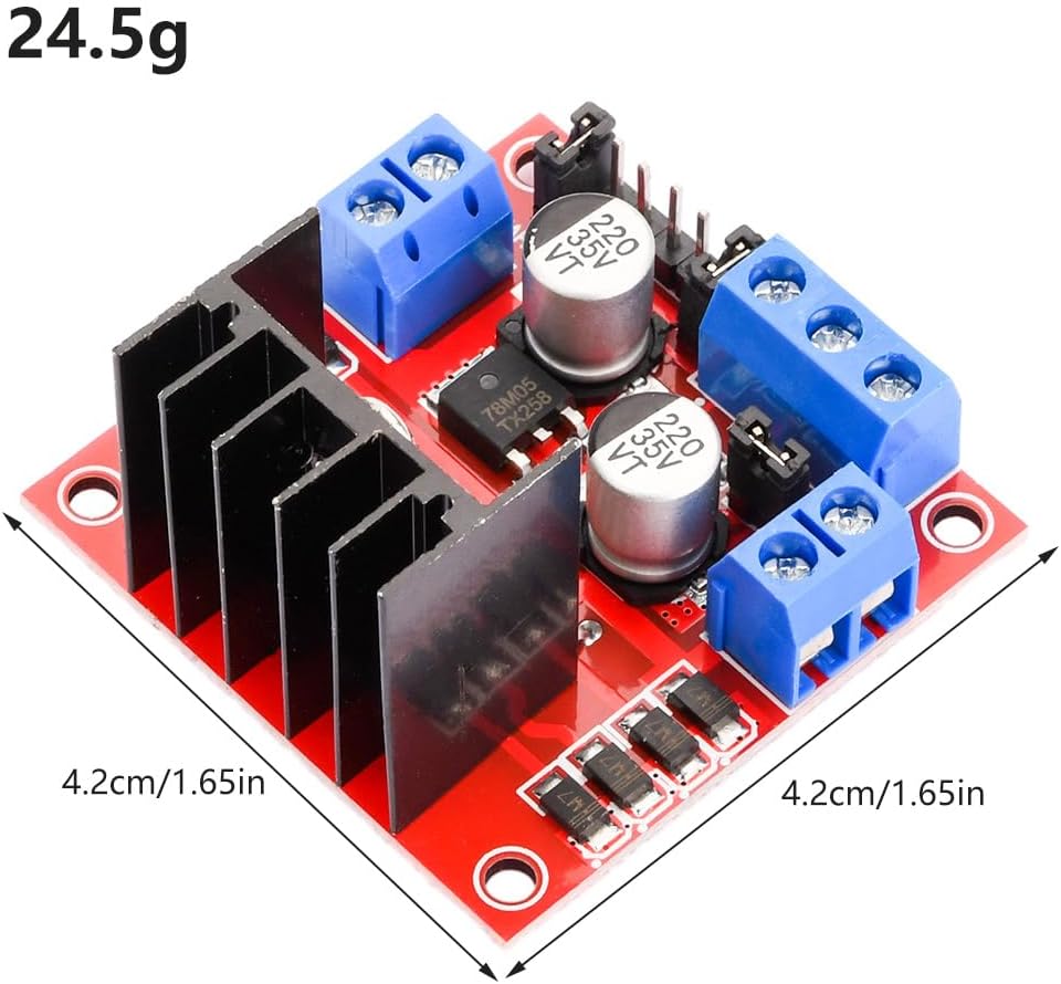 L298N 드라이버 보드 모듈 L298N 스테퍼 모터  - L298N Motor Driver 리뷰 및 가격