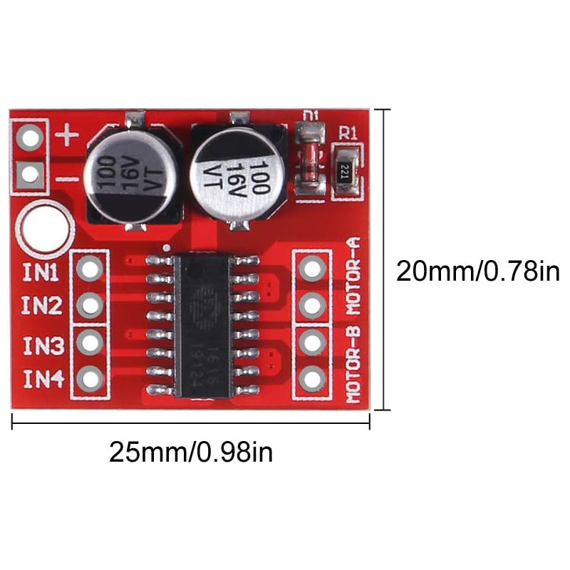 10PCS L298N 미니 DC 모터 드라이버 모듈 1 - L298N Motor Driver 리뷰 및 가격