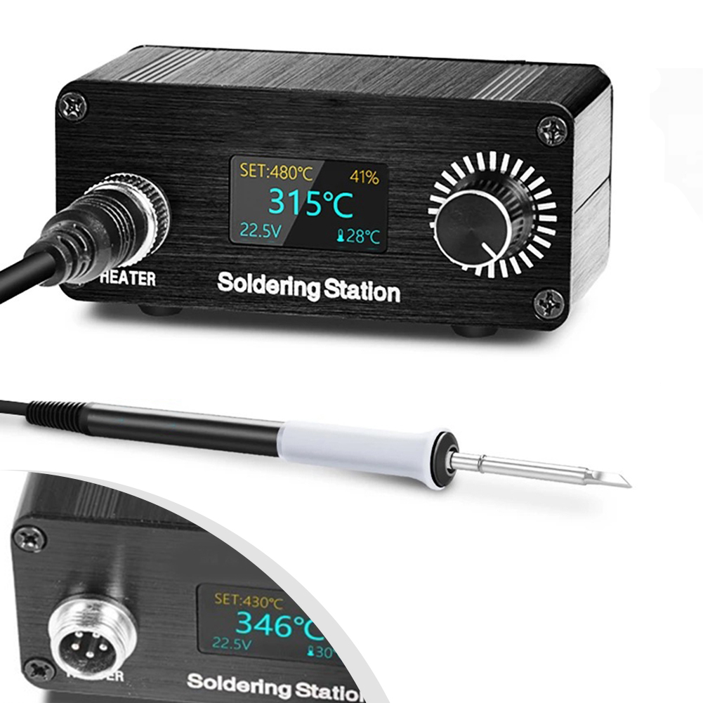 디지털 T12 납땜 스테이션 조절 가능한 온도 72W  - Diy Soldering Station No Electronics 리뷰 및 가격