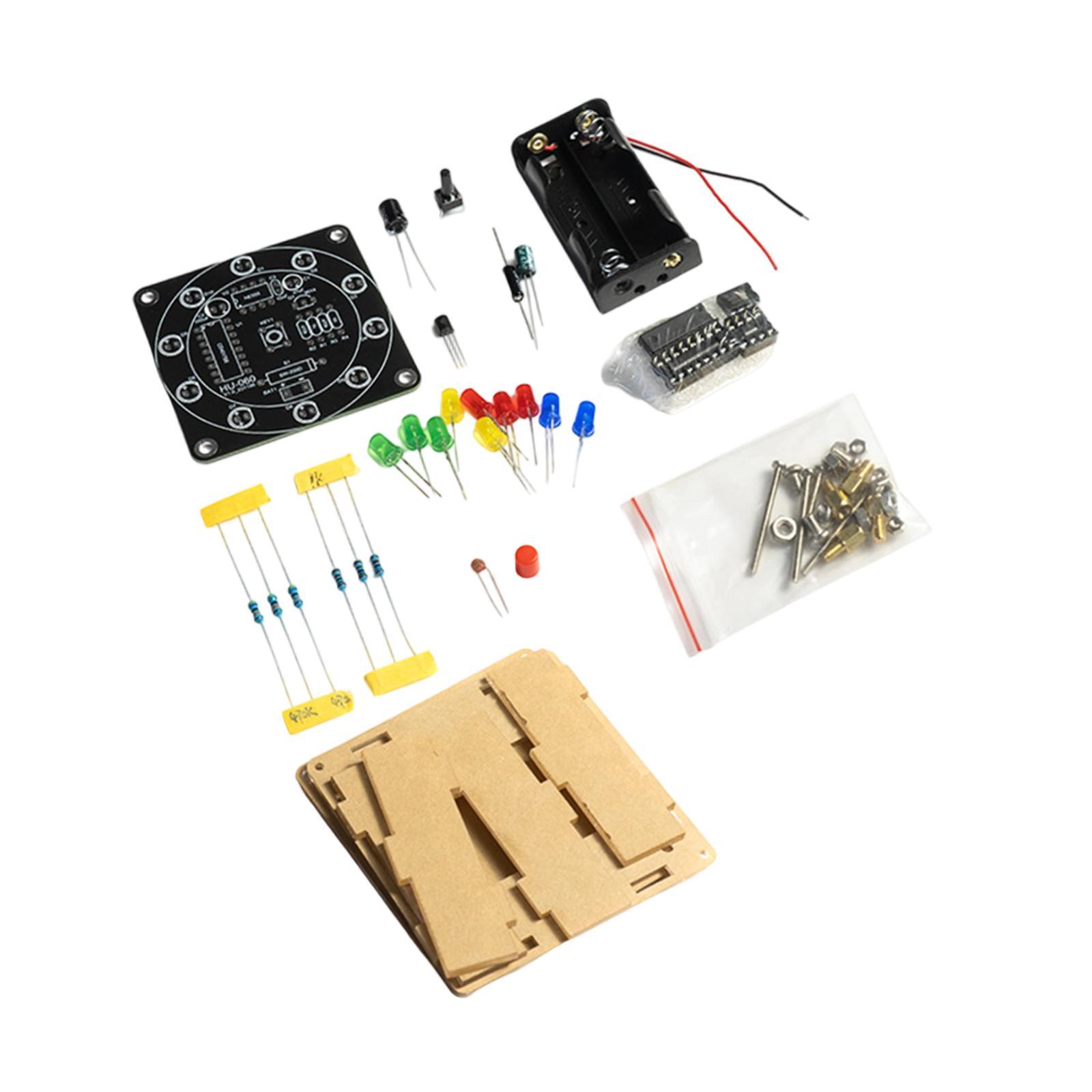 DIY 전자 행운의 바퀴 키트 Ne555 CD4017  - Diy Electronics Projects For Beginners 리뷰 및 가격