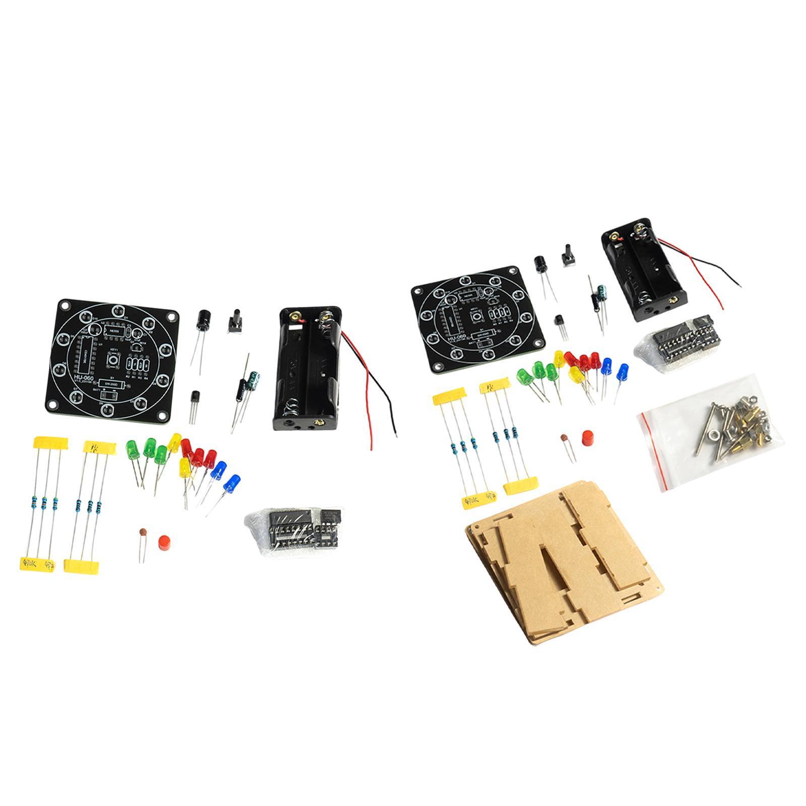 DIY 전자 행운의 바퀴 키트 Ne555 CD4017  - Diy Electronics Projects For Beginners 리뷰 및 가격