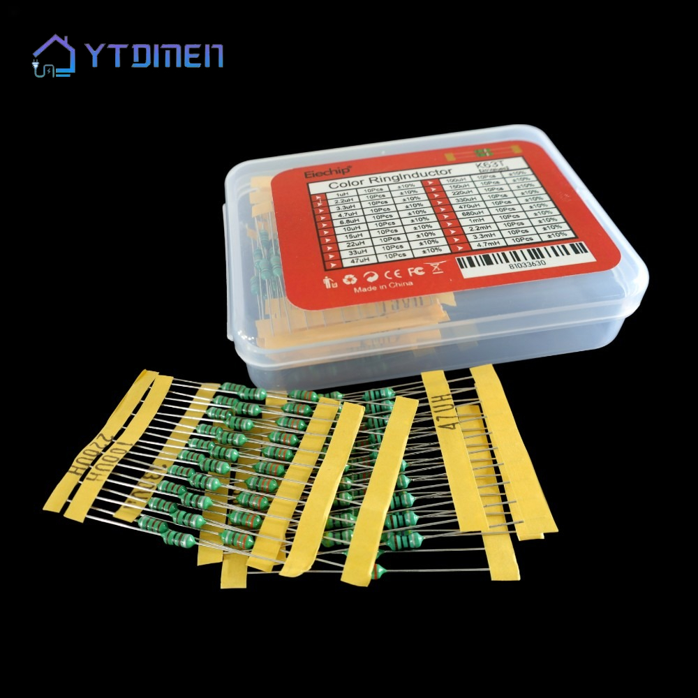 200개 1/2W 0410 컬러 링 인덕터 키트 1uH - Diy Electronics Repair Kit 리뷰 및 가격