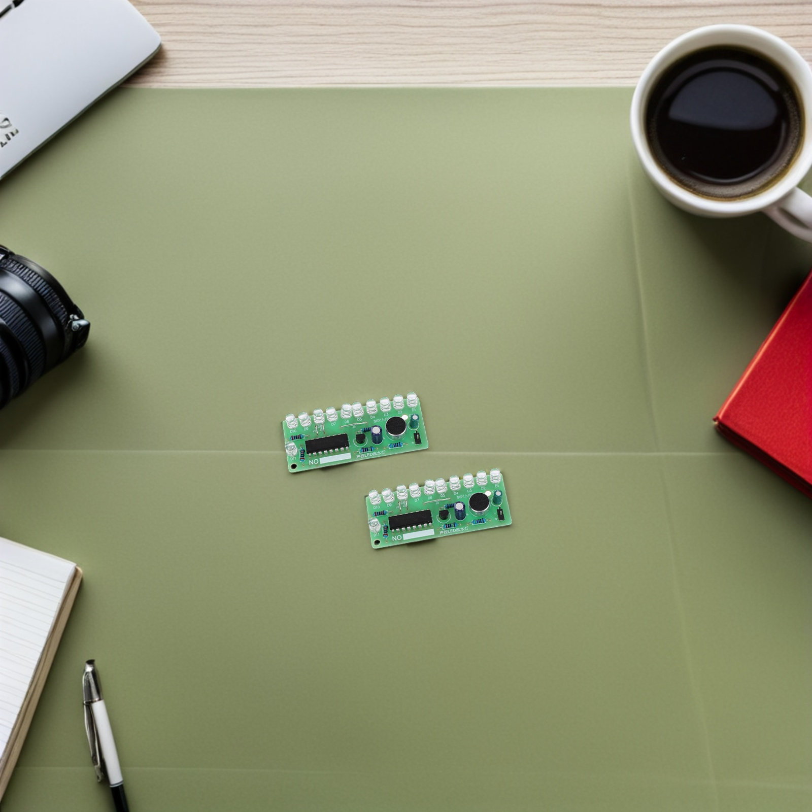 2세트 사운드 제어 LED 플로우 라이트 청소년용 납땜 - Diy Electronics Projects For Beginners 리뷰 및 가격