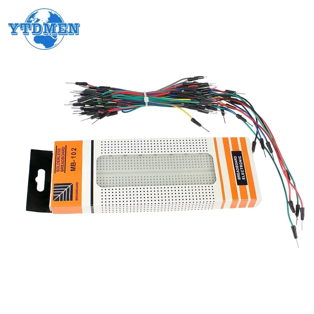 MB-102 브레드보드 400 830 포인트 솔더리스  - Diy Electronics Breadboard 리뷰 및 가격