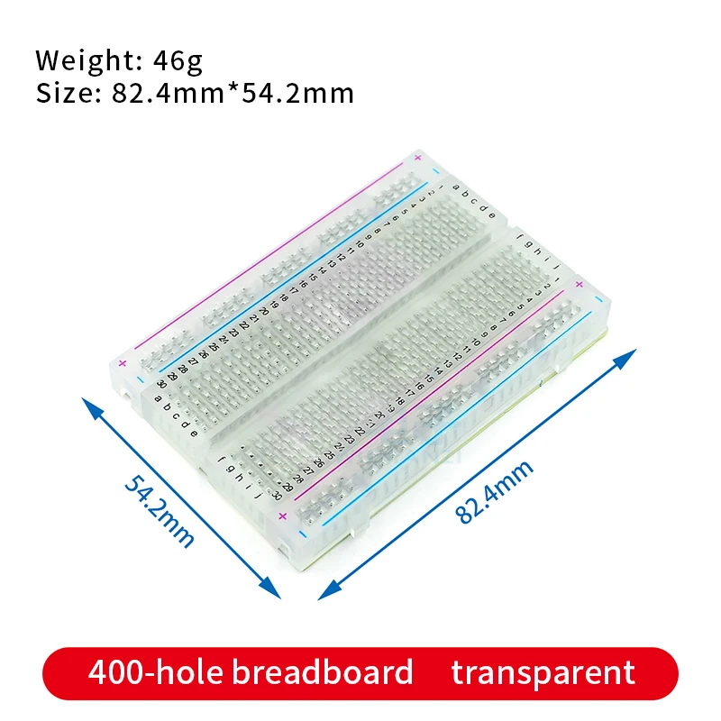 400 포인트 솔더리스 PCB 브레드 보드 미니 테스트 - Diy Electronics Breadboard 리뷰 및 가격