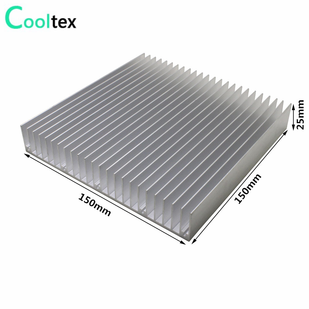 150x150x25mm DIY 알루미늄 방열판 방열판  - Diy Electronics Circuits 리뷰 및 가격