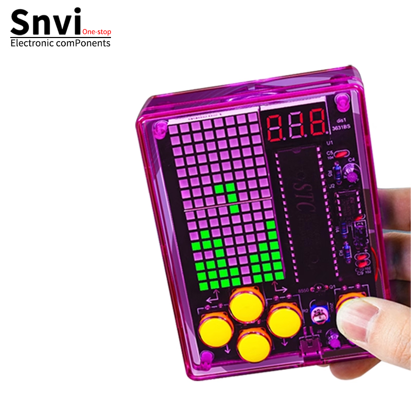 Snvi DIY 픽셀 게임 콘솔 키트 51 MCU 테트 - Diy Electronics Repair Kit 리뷰 및 가격