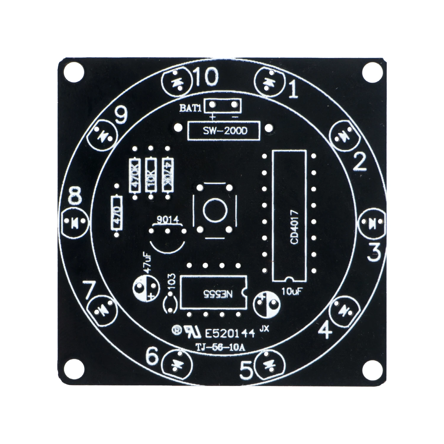 전자 행운의 바퀴 DIY 키트 - PCB 회로 기판 납 - Diy Electronics Projects For Beginners 리뷰 및 가격