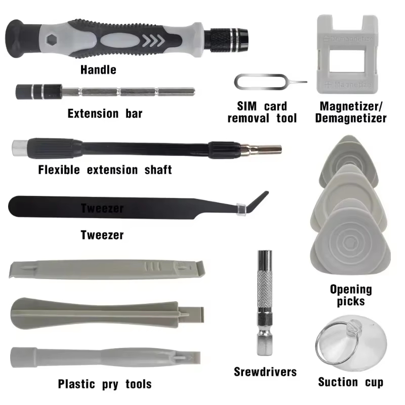 115-in-1 정밀 드라이버 세트(자석 비트 포함)  - Diy Electronics Repair Kit 리뷰 및 가격
